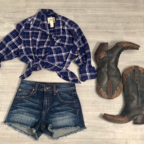 Joes Jeans High Rise Shorts - Vintage Reserve 1971 - Picture 1 of 3